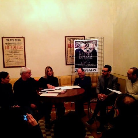 Ricky Tognazzi e Simona Izzo in residenza a Fermo
