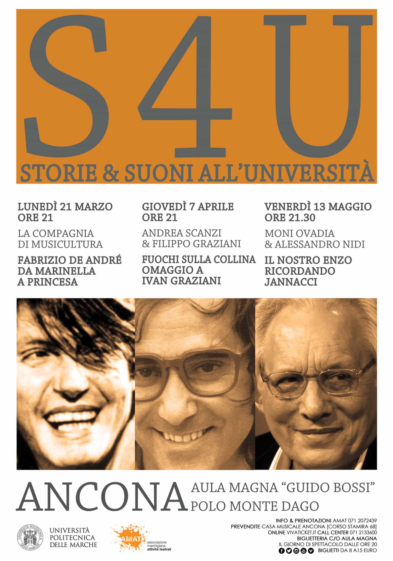 Presentazione S4U – Storie & Suoni all’Università