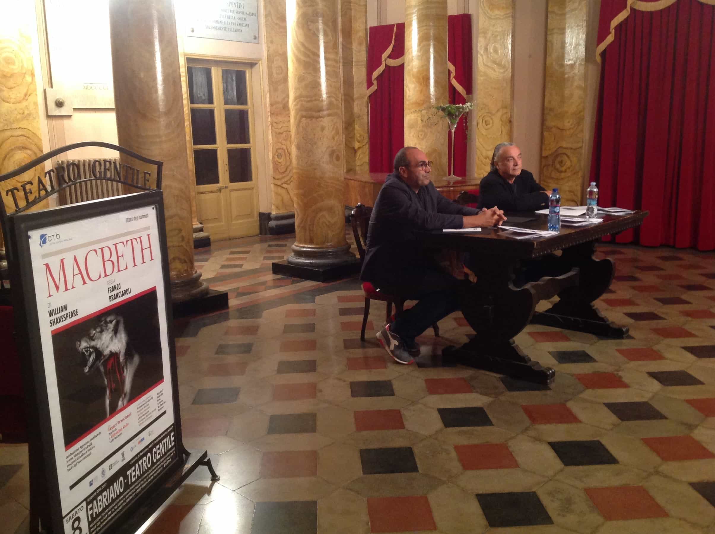 Franco Branciaroli in residenza a Fabriano per Macbeth
