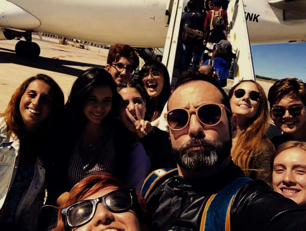 Italians in volo verso Coimbra!